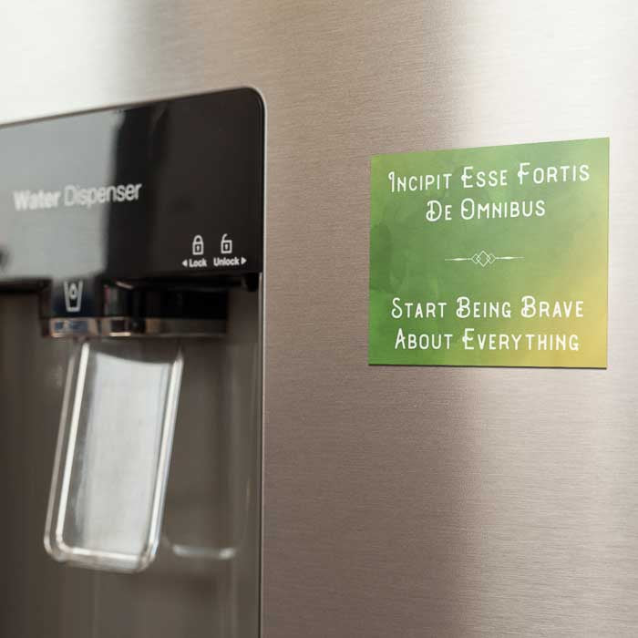 Saints Quote Magnet Model