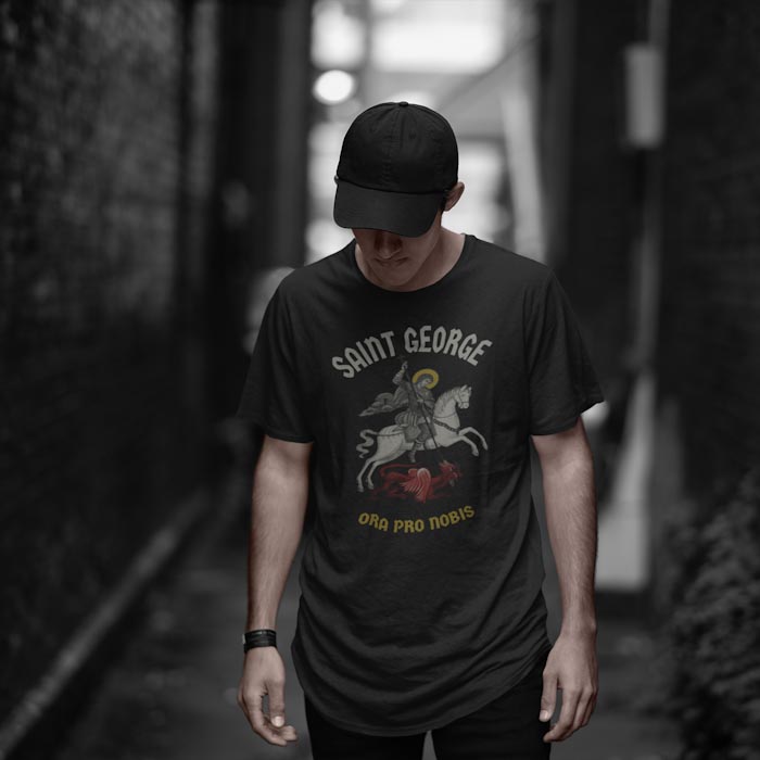Saint George Catholic T-shirt