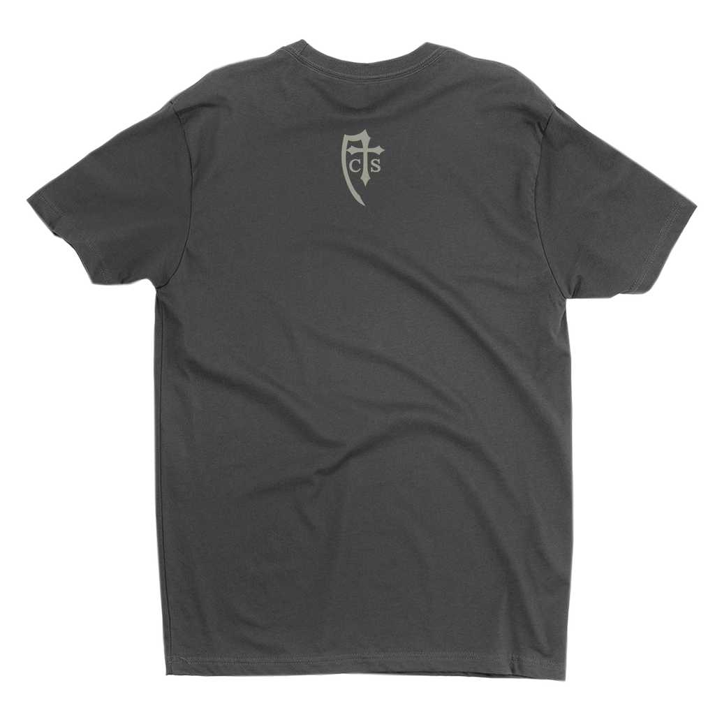 Saint George Catholic Tshirt Black Back