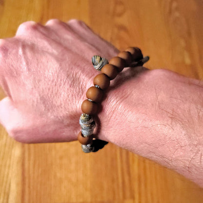 Huntsman Paracord Wrist Rosary 04