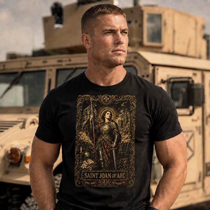 Saint Joan of Arc Catholic T-shirt