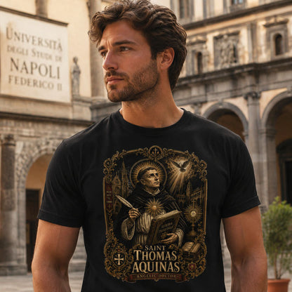 Saint Thomas Aquinas Catholic T-Shirt