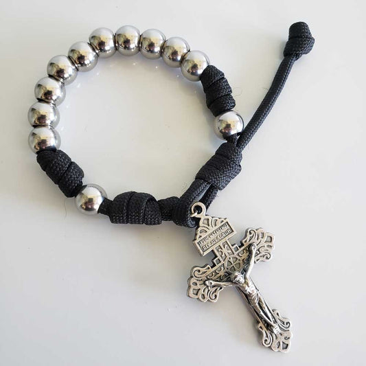 TWR Trench Wrist Rosary Paracord Rosary Bracelet