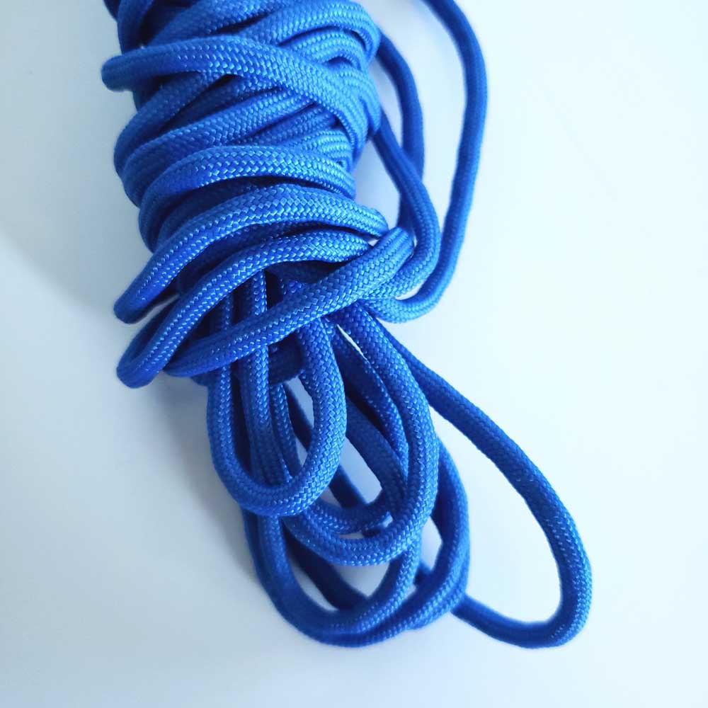 KCR-A1 Handmade Paracord Keychain Rosary Royal Blue