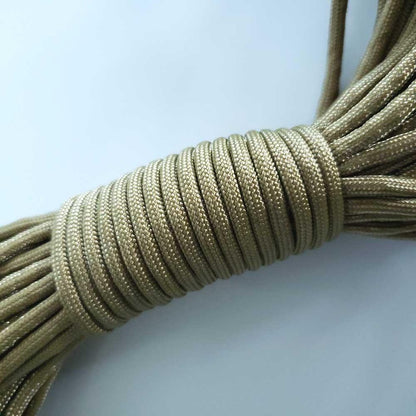 TWR-v3 Trench Wrist Rosary Version 3 Paracord Rosary Bracelet Tan