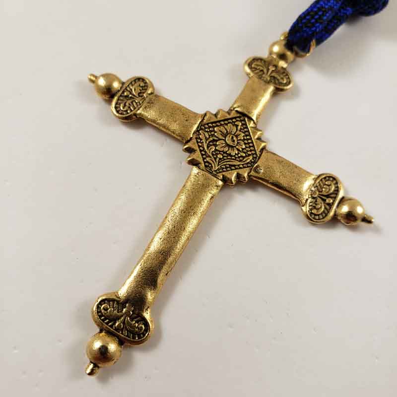 Handmade Saint Michael Virgin Mary Catholic Paracord Rosary  Crucifix Detail