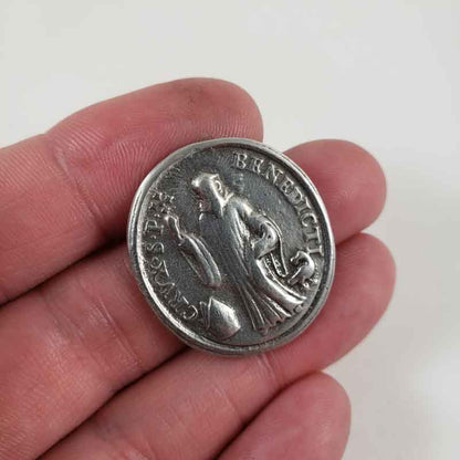 Saint Benedict Pocket Token