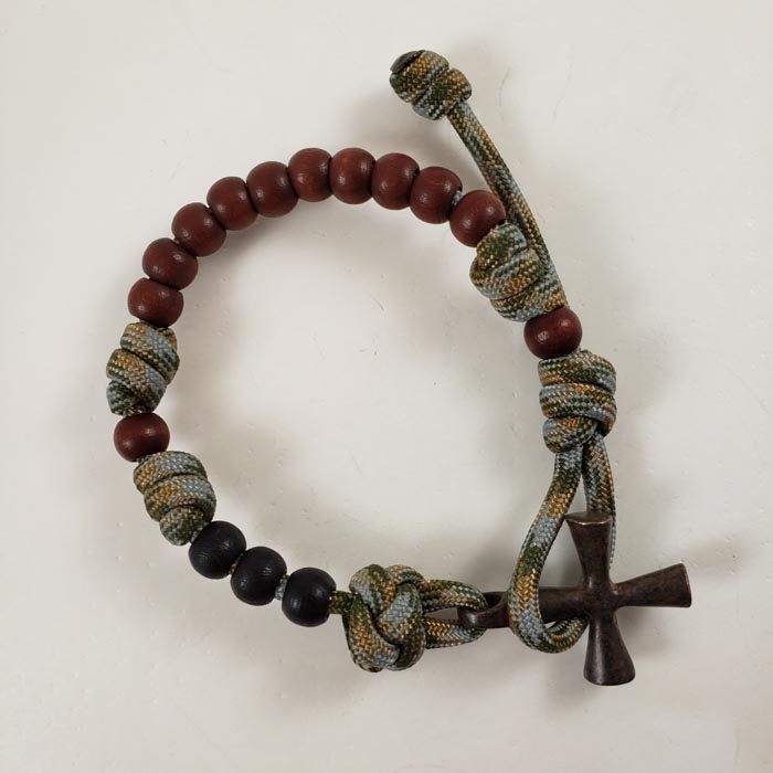 The Huntsman Handmade Paracord Wrist Rosary