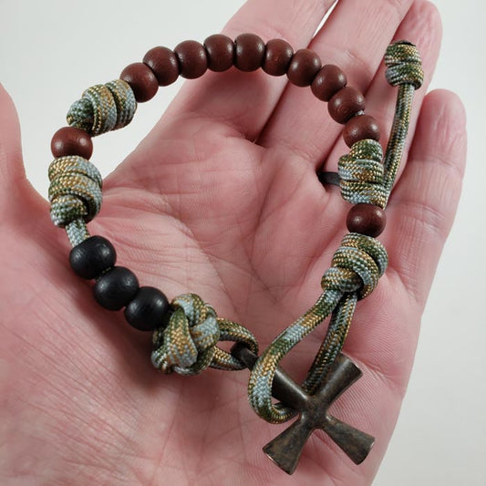 The Huntsman Handmade Paracord Wrist Rosary