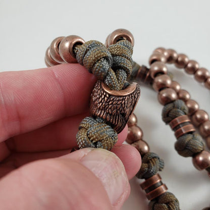 The Guardian Handmade Paracord Rosary