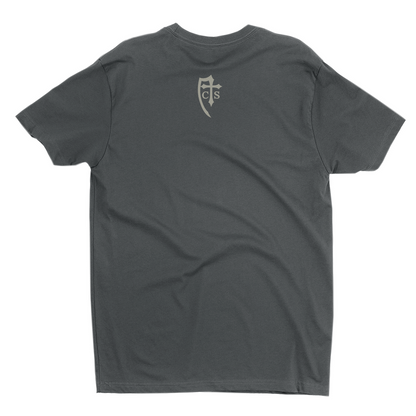 This Is My Body Catholic T-shirt Grey Back