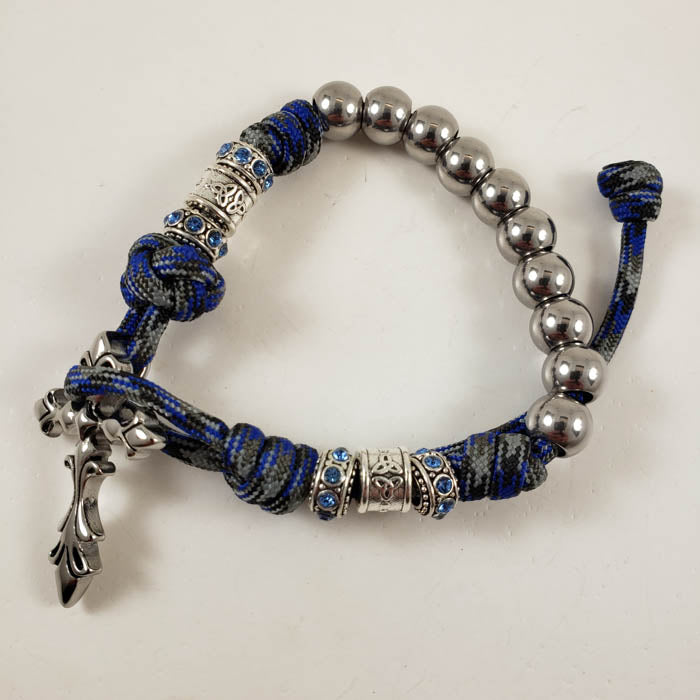 Battering Ram Handmade Paracord Pocket Wrist Rosary