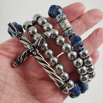 Battering Ram military Paracord Rosary Detail 03