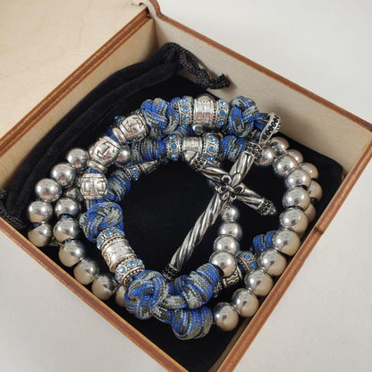 Battering Ram military Paracord Rosary Detail 04