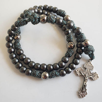 Battlement Handmade Paracord Rosary Catholic Marian Devotional