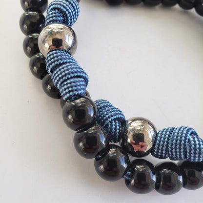 Cannon Handmade Paracord Rosary Catholic Devotional Detail