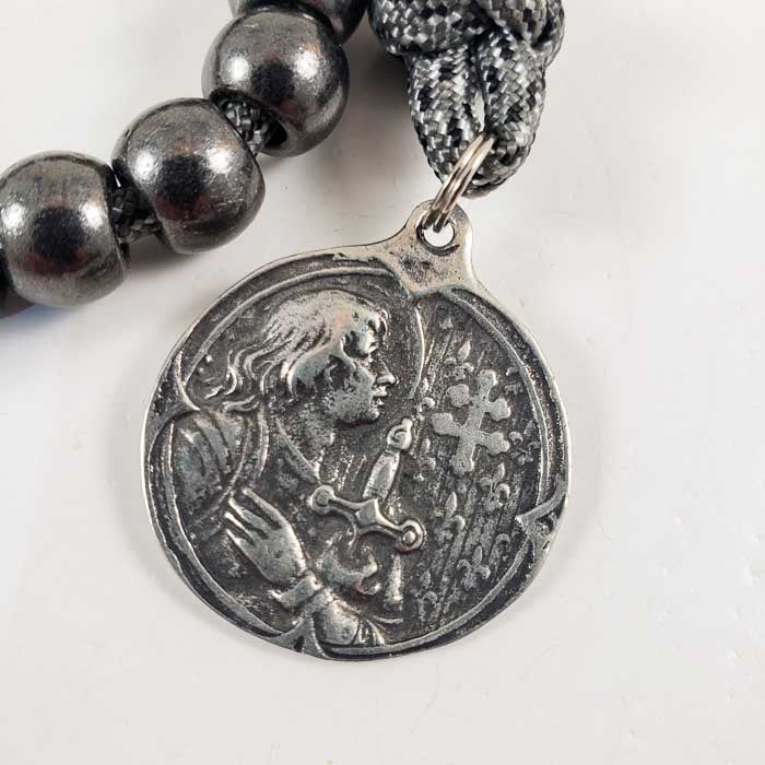 St Joan of Arc Chaplet Paracord Chaplet Medal