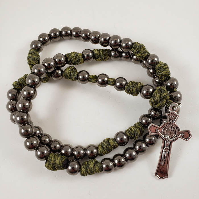 Recon Handmade Paracord Catholic Rosary Marian Devotion Made in the USA