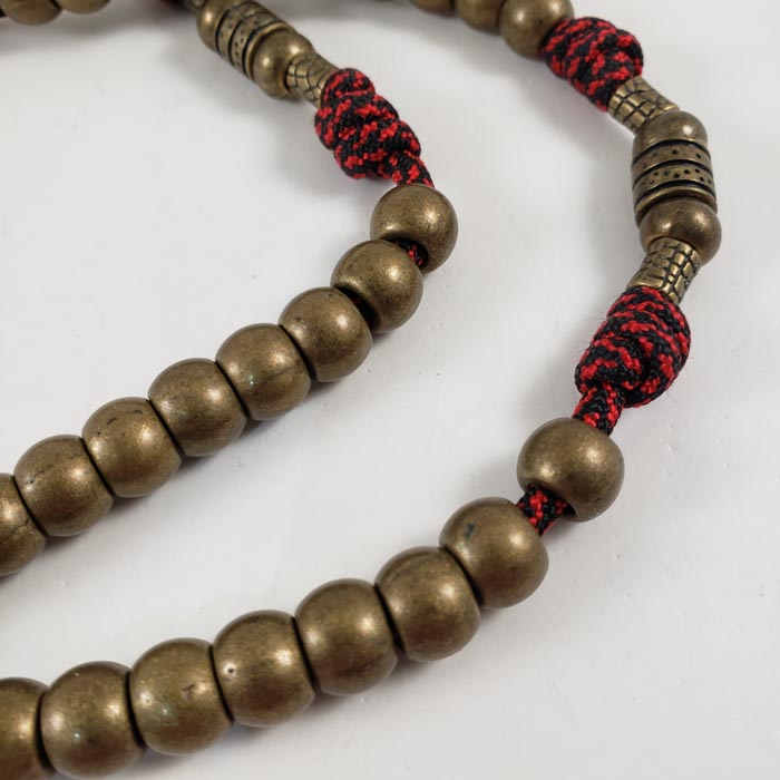 Saint George Dragon Slayer Handmade Paracord Rosary Beads