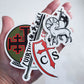 Cross and Shield Catholic Sticker Pack Volume 01