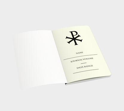Chi Rho Journal Notebook